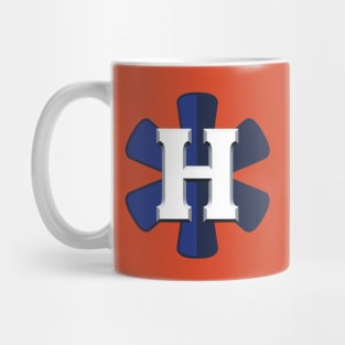 Houston Asterisks Blue Logo Mug